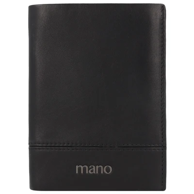Afbeelding van mano DON Romeo Portemonnee, Heren, Maat: One Size, Schwarz