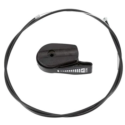 Afbeelding van KSTE Kabel voor grasmaaier, gaskabel grasmaaier 65 inch met bedieningshendel hendel grasmaaiers tuin (kleur: zwart)