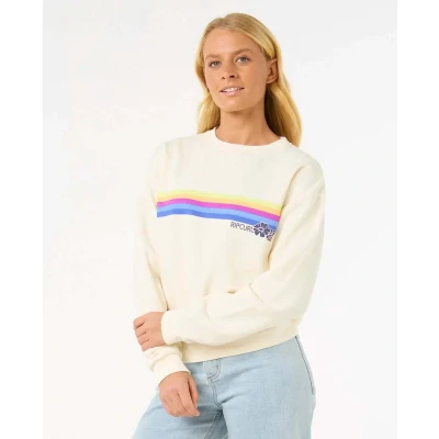 Afbeelding van Rip Curl Surfarama Relaxed Crew Bone