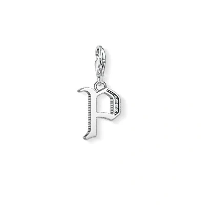 Afbeelding van Thomas Sabo Charm 925 zilver 1 zirkonia 32003413, Eén maat, Zirkonia,