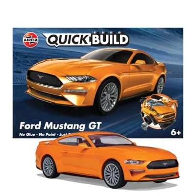 Afbeelding van Airfix J6036 QUICKBUILD Ford Mustang GT Car Plastic Modelbouwpakket