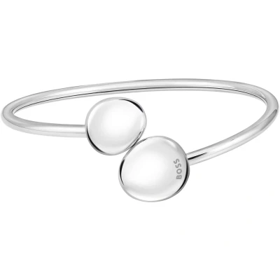 Afbeelding van BOSS Nugget Armband silvercoloured, Dames, Maat: One Size, Silver coloured