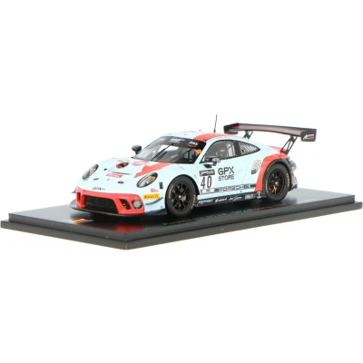 Afbeelding van Porsche 911 GT3 R Spark Modelauto 1:43 2020 Louis Delétraz / Romain Dumas Thomas Preining GPX