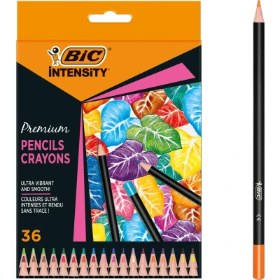 Afbeelding van Bic kleurpotlood Intensity Wood, etui van 36 stuks