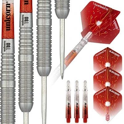 Afbeelding van Unicorn Core XL Striker 6 80% Dartpijlen 20 Gram