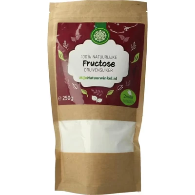 Afbeelding van Mijnnatuurwinkel Fructose vruchtensuiker 250 g