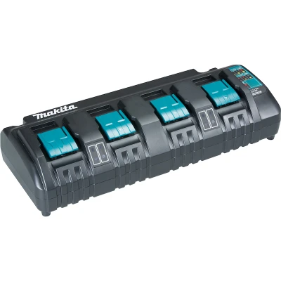 Afbeelding van Makita DC18SF 14.4V/18V Li ion accu oplader voor 4 accu&#039;s