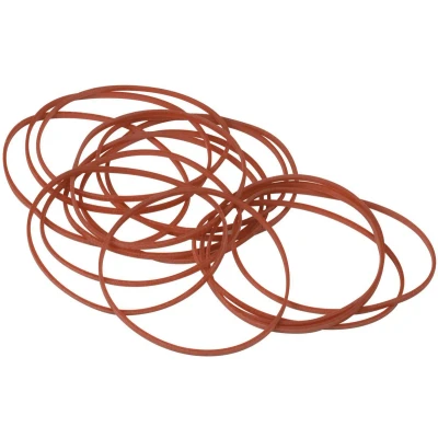 Afbeelding van Q connect Elastieken, Breedte 1,5 Mm, Lengte 50 100g, Rood Elastieken