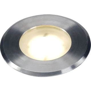 Afbeelding van Dasar flat 80 rond edelstaal 1xled 3000k 228412