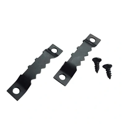 Afbeelding van Taskar 20 Pack Zaagtand Fotolijst Hanger 45mm Zwart + Schroeven