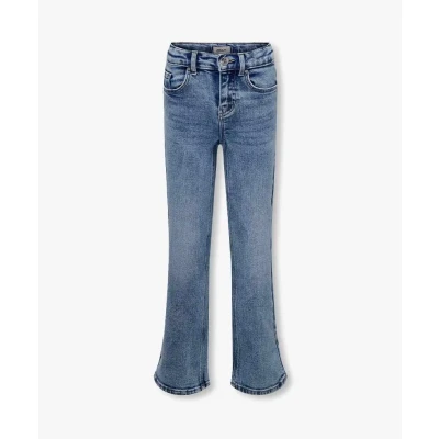 Afbeelding van Kids ONLY Flared Jeans voor kinderen, Maat: 122, Light blue denim