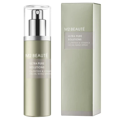 Afbeelding van M2 Beauté Ultra Pure Solutions Cu Peptide &amp; Vitamin B Facial Nano Spray 75 ml