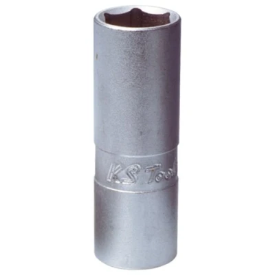 Afbeelding van KS Tools 911.3990 3/8&quot; Speciale bougiedopsleutel, dunwandig, 14mm