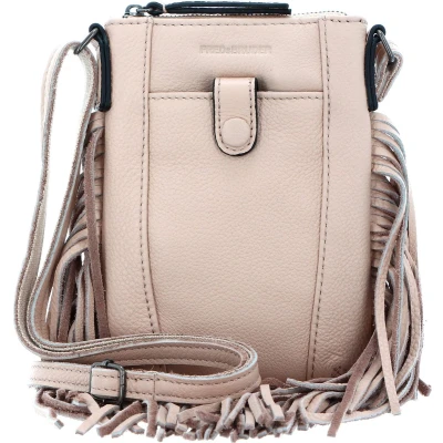 Afbeelding van FREDsBRUDER Leren Schoudertas Fringes Collection Malila Bag Cream Beige