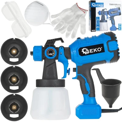 Afbeelding van GEKO Verfspuit Compact Verstelbare Nozzles 800 ml Lichtgewicht