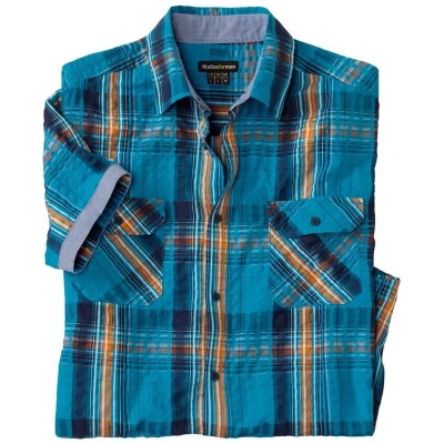 Afbeelding van ATLAS FOR MEN Geruit overhemd Heren Verkrijgbaar in grote maten 5XL