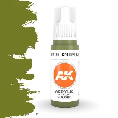 Afbeelding van Golden Olive Acrylic Modelling Colors 17ml AK11139