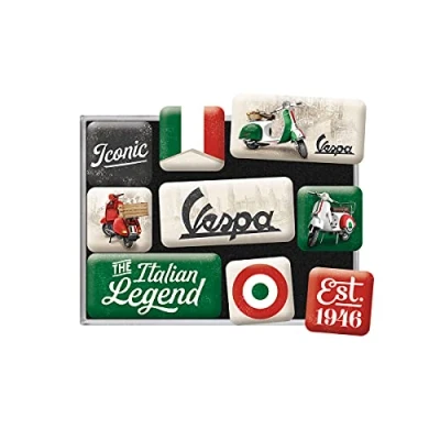 Afbeelding van Vespa magneet Set