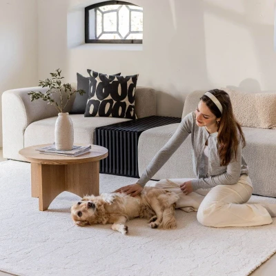 Afbeelding van Vloerkleed Cairt Wit/Creme Interieur05 200 x 290 cm (L)