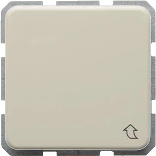Afbeelding van Berker wandcontactdoos+ra inbouw IP44 klapdeksel 1 voudig creme