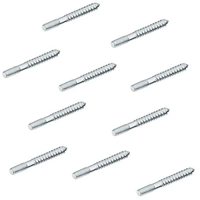 Afbeelding van Gedotec Stokschroeven M4 schroefdraadschroef voor meubelknop handgrepen garderobehaken &amp; beslag meubelschroeven x 20 mm verzinkt staal stuks meubelgreepschroeven houten