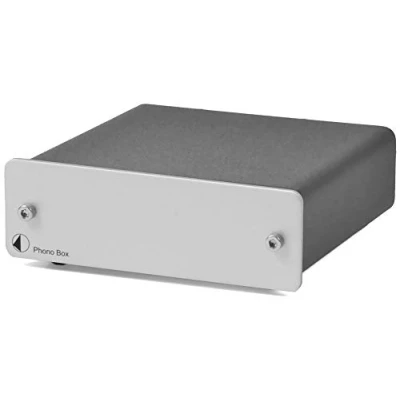 Afbeelding van Pro Ject Phono Box Hoogwaardige Voorversterker, Geavanceerde Technologieën, Dynamisch Geluid Zilver