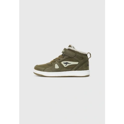 Afbeelding van Kangaroos Kalley II Unisex Sneakers hoog voor kinderen, Maat: 30, Olive/seagrass Schoenen