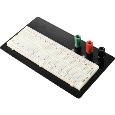 Afbeelding van TRU COMPONENTS Breadboard Totaal aantal polen 830 (l x b) 184 mm 106 1 stuk(s)