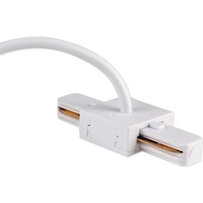 Afbeelding van Spanningsrail Voedingsconnector 1 Fase Middenvoeding Wit