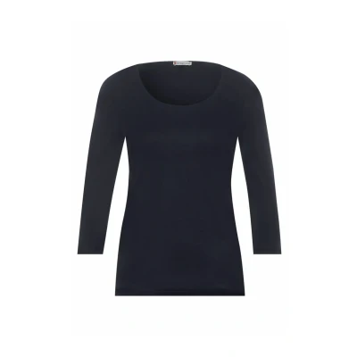 Afbeelding van Street One Longsleeve, Dames, Maat: 38, Blau