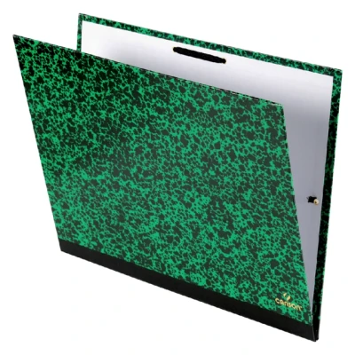 Afbeelding van Tekenmap Canson studio 47x62cm 2 elastieken groen