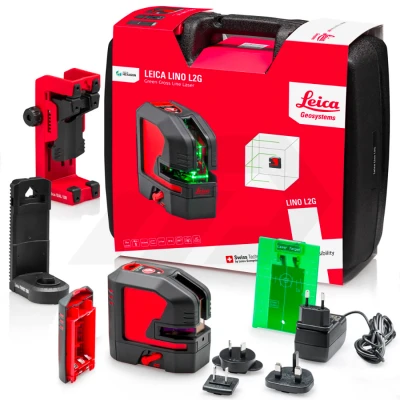 Afbeelding van Leica Lino L2G 1 Groene Kruislijnlaser (In Koffer)