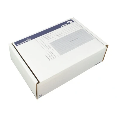 Afbeelding van Raadhuis postpakketdoos 3 240x170x80mm bedrukt 5 stuks RD 351120