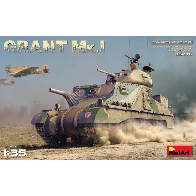 Afbeelding van Miniart Grant Mk.i 1:35 modelbouwsets, hobbybouwspeelgoed voor kinderen, modelverf en accessoires