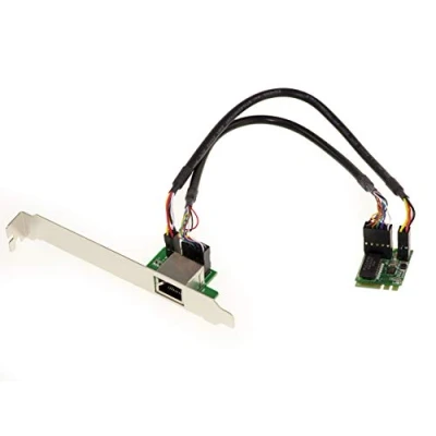 Afbeelding van KALEA INFORMATIQUE M2 M.2 NGFF E A Key Gigabit LAN Ethernet 10 100 1000 Mbps kaart met Realtek 8111 chipset