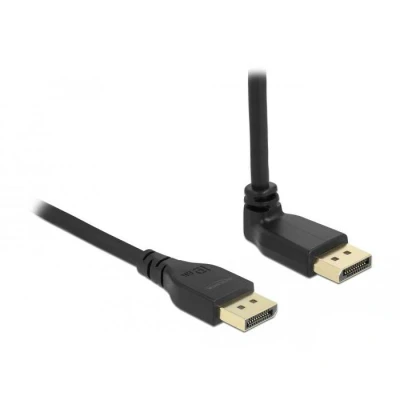 Afbeelding van Delock DisplayPort 1.2 Kabel Stecker gerade zu 90 oben gewinke