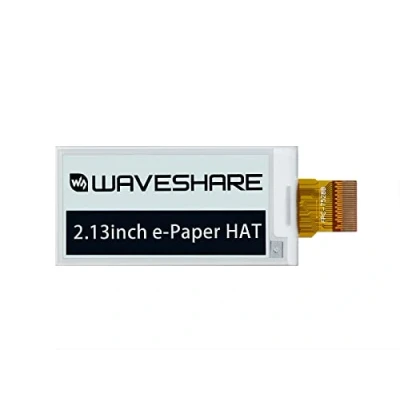 Afbeelding van Waveshare 2.13 Inch E Paper Raw Display V4 Panel 250x122 Resolution 3.3V Ink Electronic Screen without PCB with Embedded Controller Support Partial Refresh,Communicating via SPI Interface