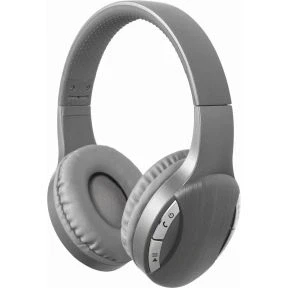 Afbeelding van Gembird BTHS 01 SV hoofdtelefoon/headset Draadloos Hoofdband Oproepen/muziek Bluetooth Zilver