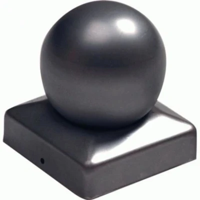 Afbeelding van RVS Paalkap met kogel 91 x mm 304