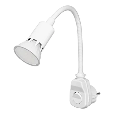 Afbeelding van ADAKAT Stekkerlamp GU10, schakelaar, zwanenhals, incl. LED spot