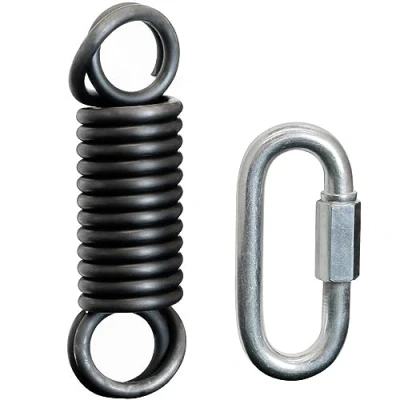 Afbeelding van Meister Professionele Zware Zakveer voor Bokszakken tot 250lbs Zwart w/Screwlock Karabijnhaak