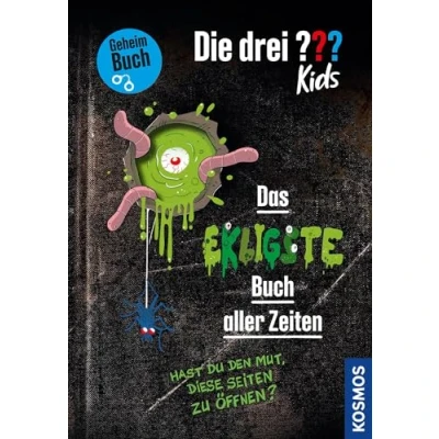 Afbeelding van Die drei ??? Kids, Das ekligste Buch aller Zeiten: Hast du den Mut, diese Seiten zu öffnen? Geheimbuch