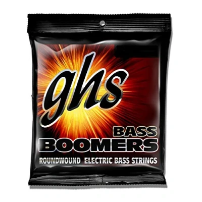 Afbeelding van GHS 4er bas Boomers 30 90 uren Long Scale 50 70 Snarenset voor 4 string basgitaar