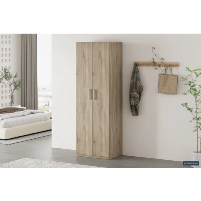 Afbeelding van &#039;Sonoma Opbergkast Mike 2 Deurs, 60cm, H180 x B60 D42&#039;