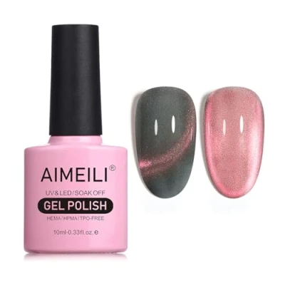 Afbeelding van AIMEILI Hema Free Cat Eye Gel Nagellak UV LED Gellack Soak Off Vegan Cruelty Polish 10ml (742)