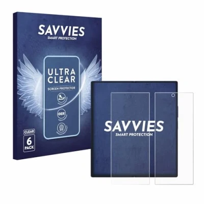 Afbeelding van Savvies Screenprotector voor Samsung Galaxy Z Fold 7 (Inner display) Folie Beschermfolie transparant (6 Stuks)