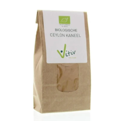 Afbeelding van Vitiv Ceylon Kaneel Poederbio* 100GR