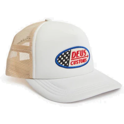 Afbeelding van DEUS Flags Trucker cap White