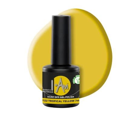 Afbeelding van Soak Off Gel Polish #122 Tropical Yellow (7ml)
