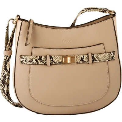 Afbeelding van Gabor Schoudertas Janna Hobo Bag Mixed Beige